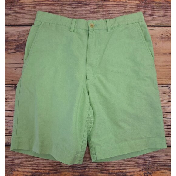 Polo Ralph Lauren Mens Chino Shorts 30 Classic Fit Green Cotton - Picture 1 of 7